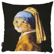 Kedili Yastık Kılıfı-130